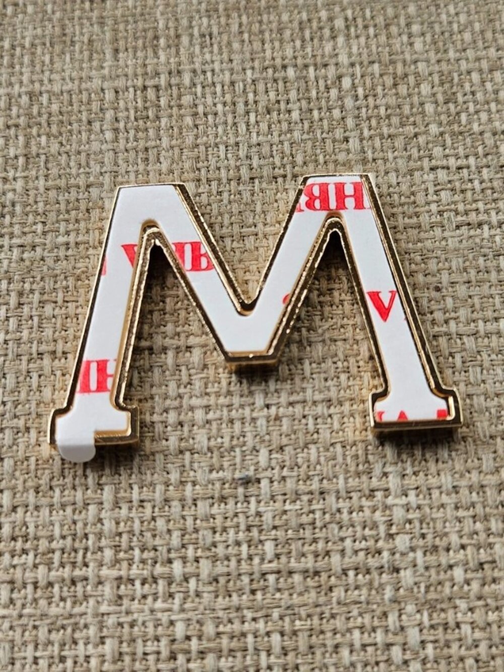 Sonia Initial M Sticker Gold Tone Crystals Fashion Jewelry NEW - Picture 4 of 8